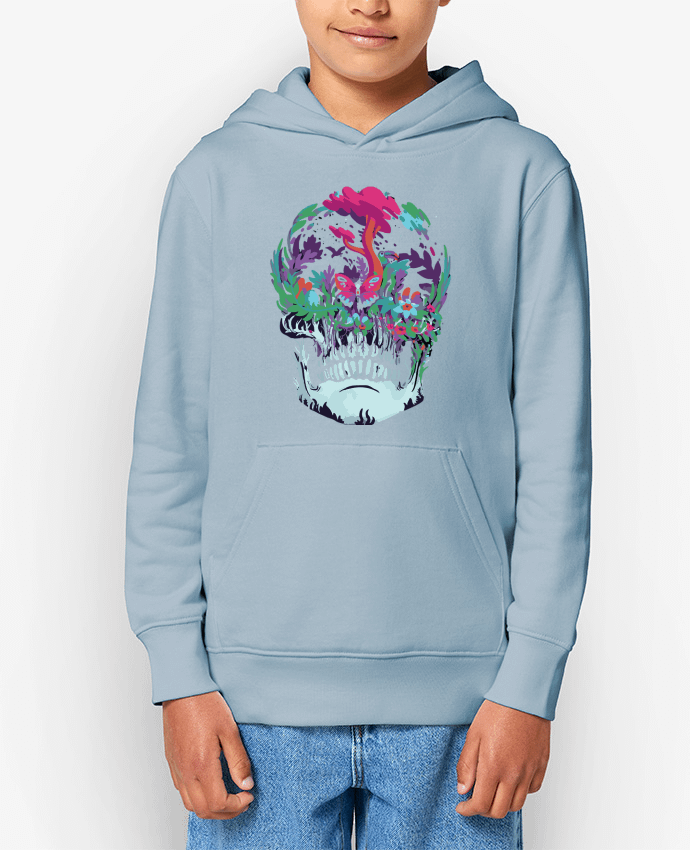 Sweat enfant Skull nature Par jorrie