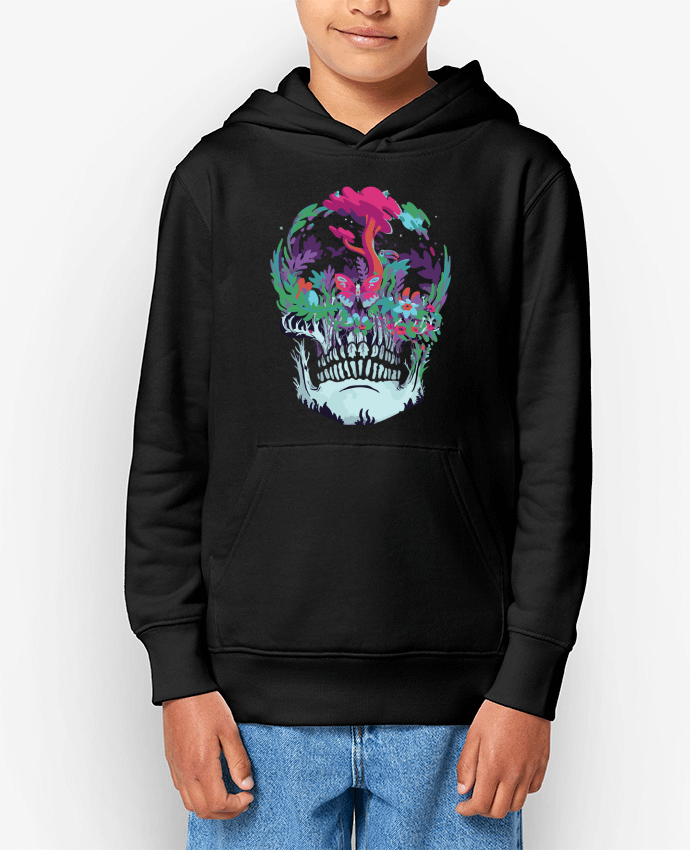 Sweat enfant Skull nature Par jorrie