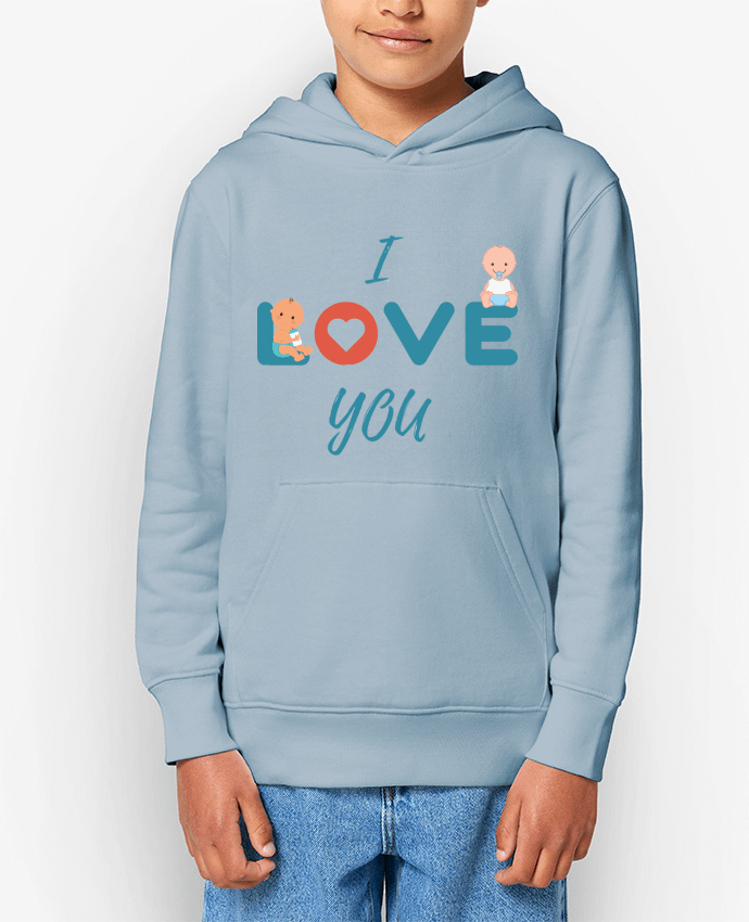 Sweat enfant I love you Par Lovebebe