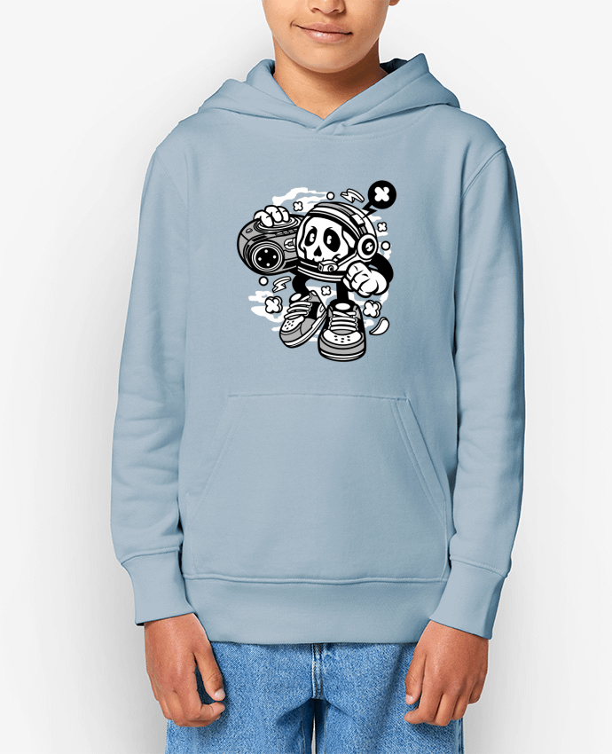 Sweat enfant Astronaute Boombox Cartoon | By Kap Atelier Cartoon Par Kap Atelier