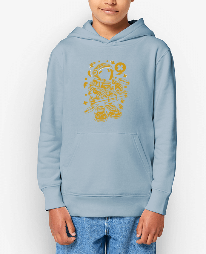 Sweat enfant Dj Astronaute Golden Cartoon | By Kap Atelier Cartoon Par Kap Atelier