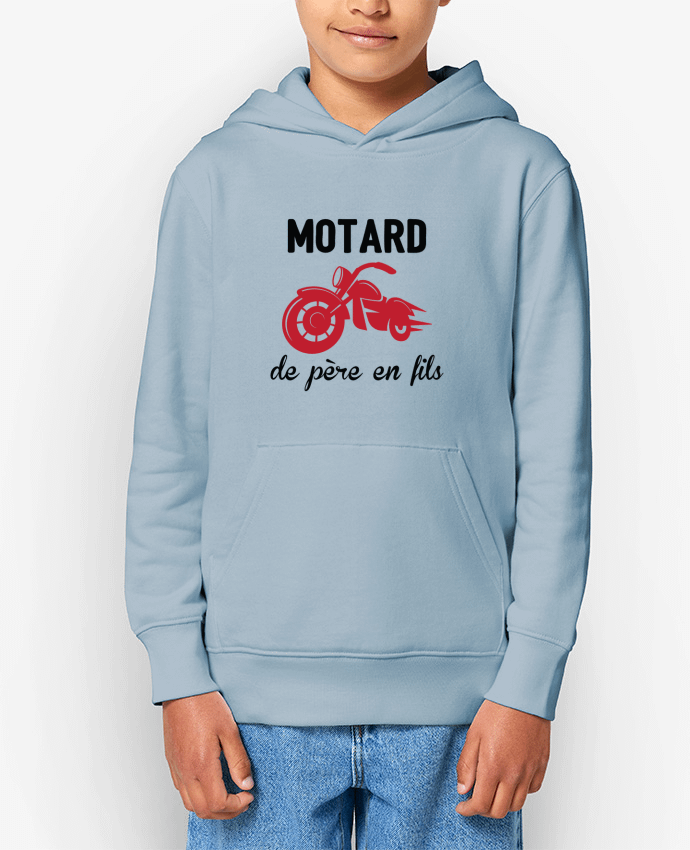 Sweat enfant Motard de père en fils Par tunetoo