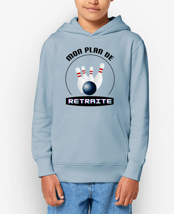 Sweat enfant Mon plan de retraite bowling - cadeau retraite Par Boxsoo
