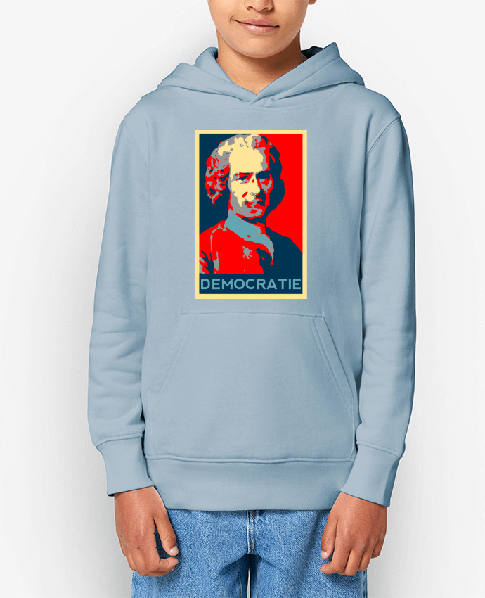 Sweat enfant Jean-Jacques Rousseau - Démocratie Par Hémipléjik