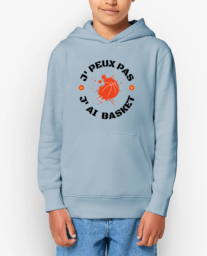 Sweat enfant je peux pas j' ai basket Par Fridaé