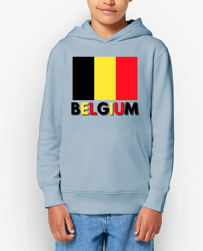 Sweat enfant Drapeau Belgium Par Anastasia