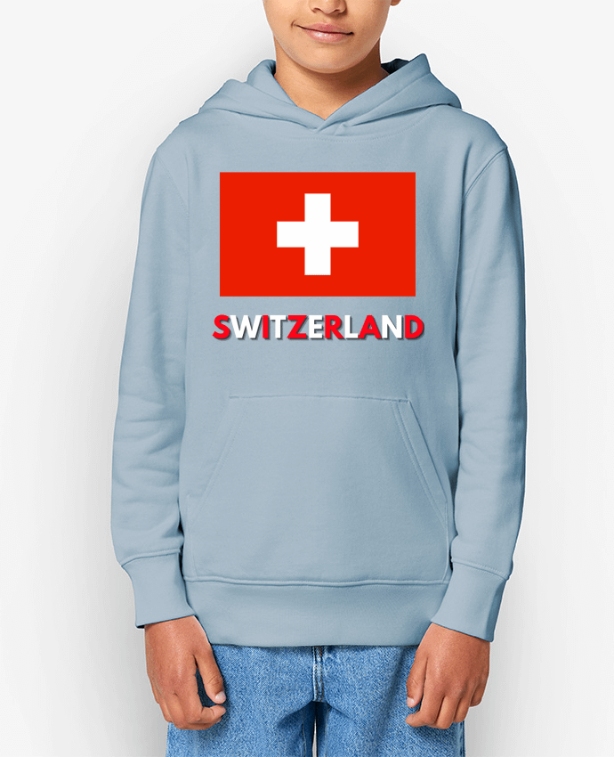 Sweat enfant Drapeau suisse Par Anastasia