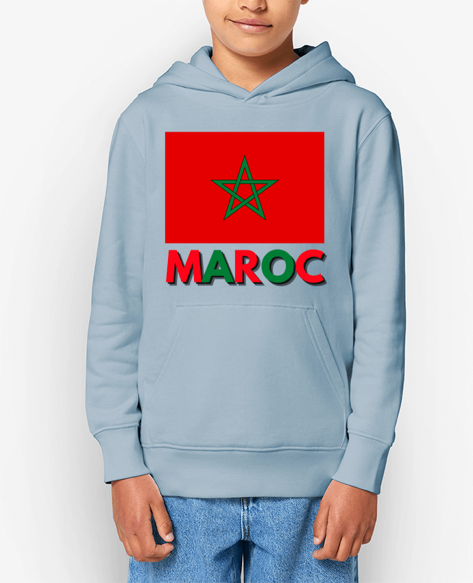Sweat enfant Drapeau Maroc Par Anastasia