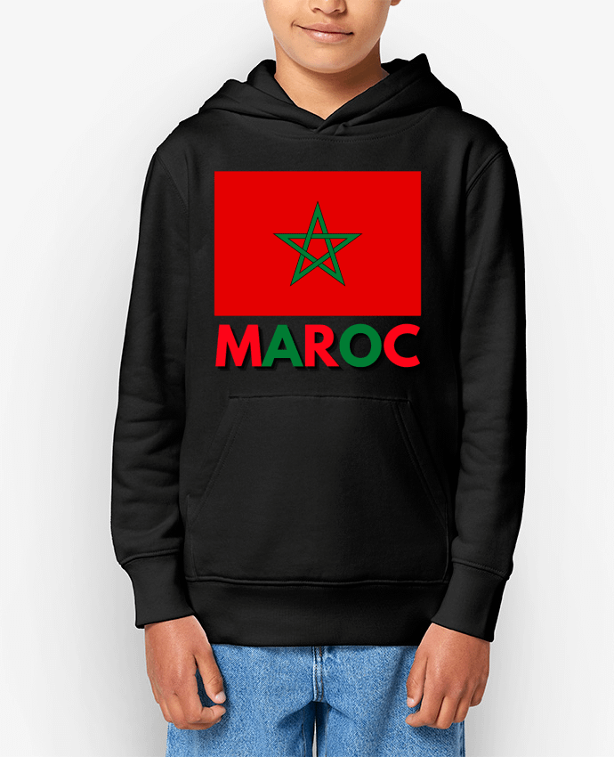 Sweat enfant Drapeau Maroc Par Anastasia