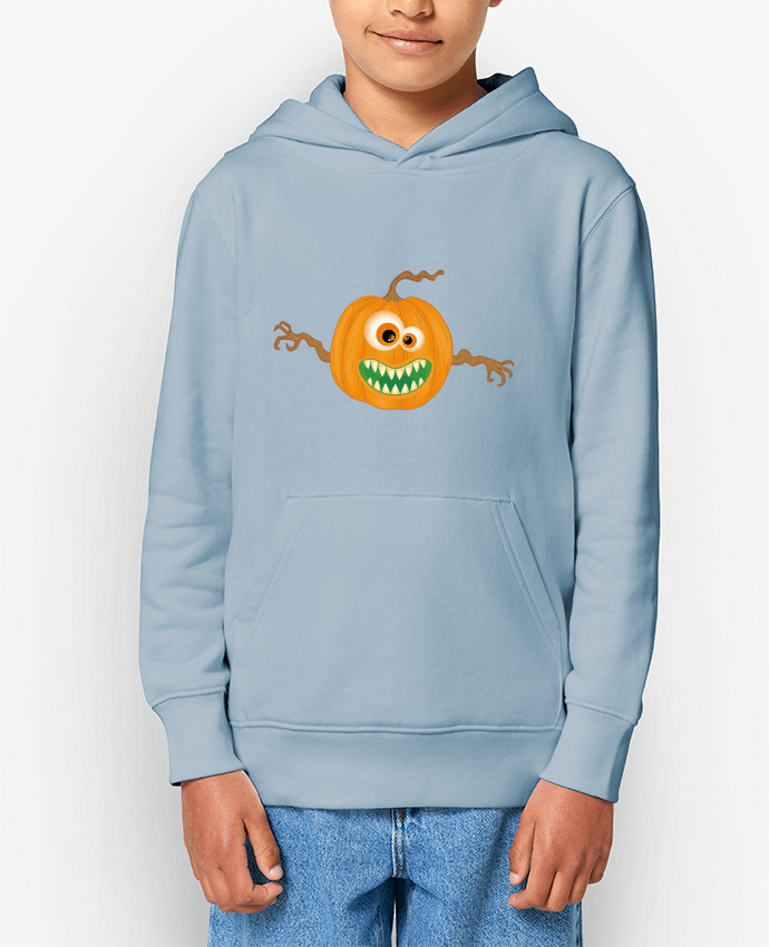Sweat enfant Monstre citrouille halloween Par Lumagayo