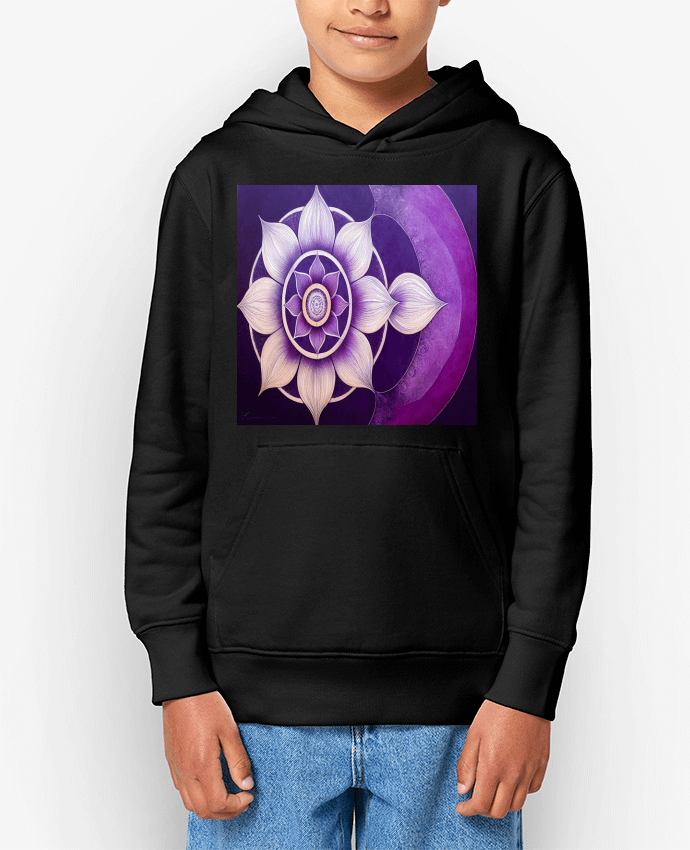 Sweat enfant Mandala Loto Par a-Creations