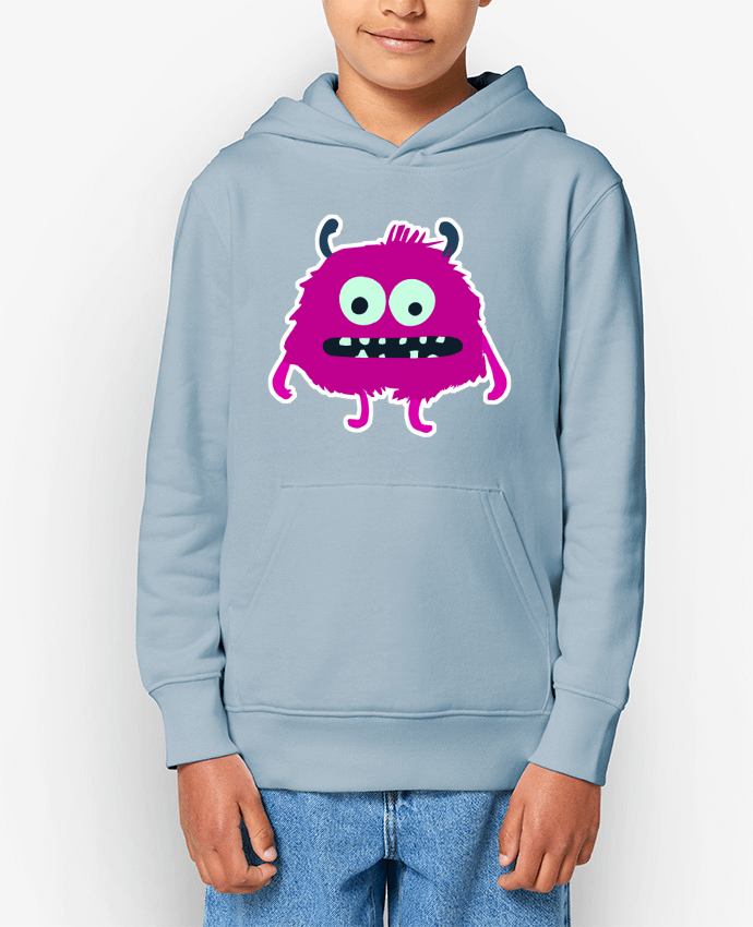 Sweat enfant Monstre rose Par justsayin