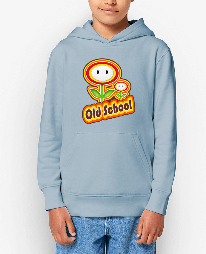 Sweat enfant fleure old school Par feijao
