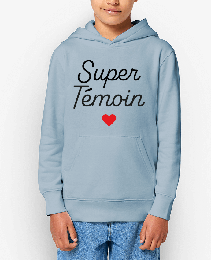 Sweat enfant Super Témoin Par Mademoiselle Polly