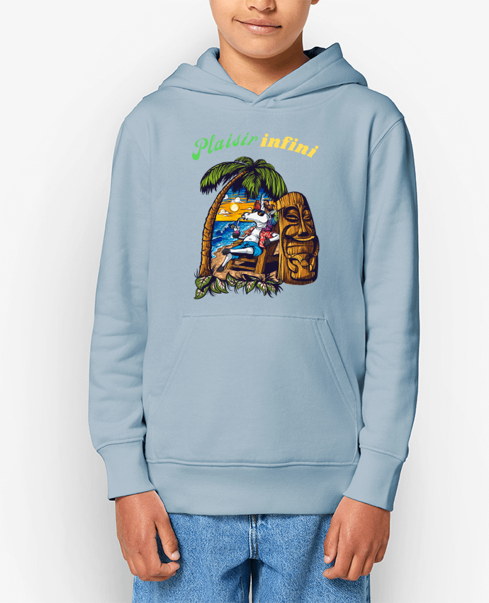 Sweat enfant LA LICORNE EN VACANCES - PLAISIR INFINI Par PLAISIR INFINI
