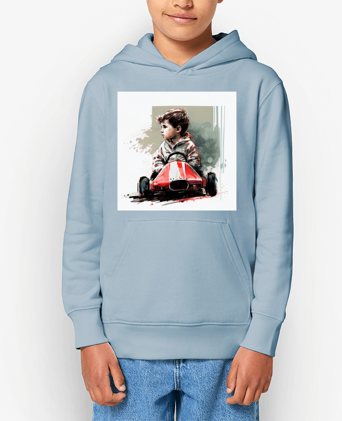 Sweat enfant Garçon course voiture Par Louis_Designs