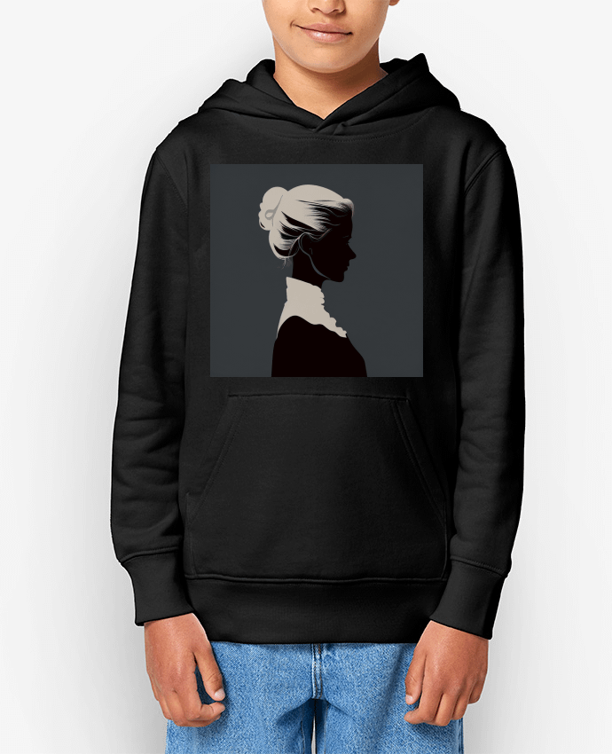 Sweat enfant Profil Femme Par Louis_Designs