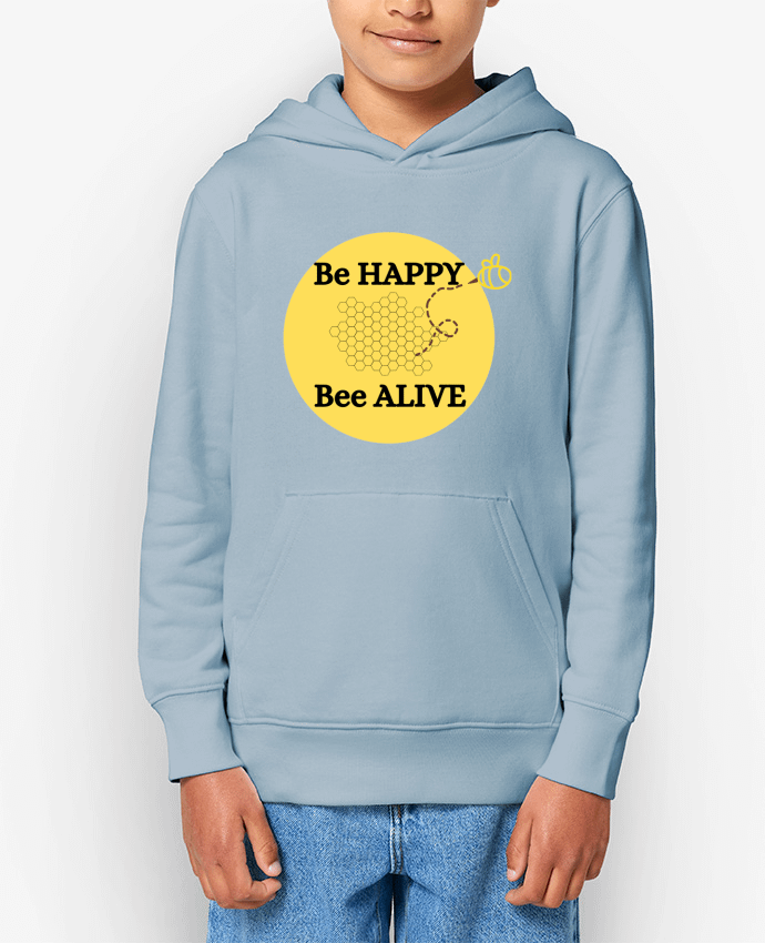 Sweat enfant Be Happy Bee Alive Sauvegarde des abeilles sauvegarde de la planète Par AionArt