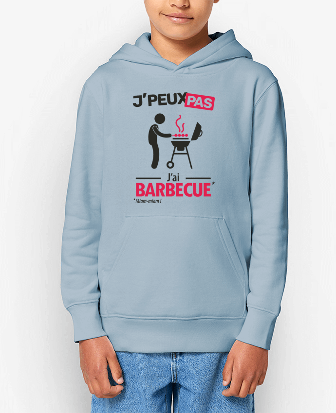 Sweat enfant J'peux pas j'ai barbecue ! Par LilouZen