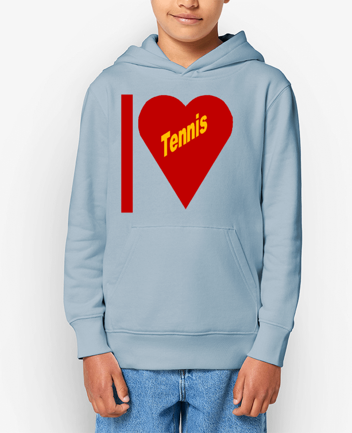 Sweat enfant I LOVE  TENNIS Par FIRST  STAR