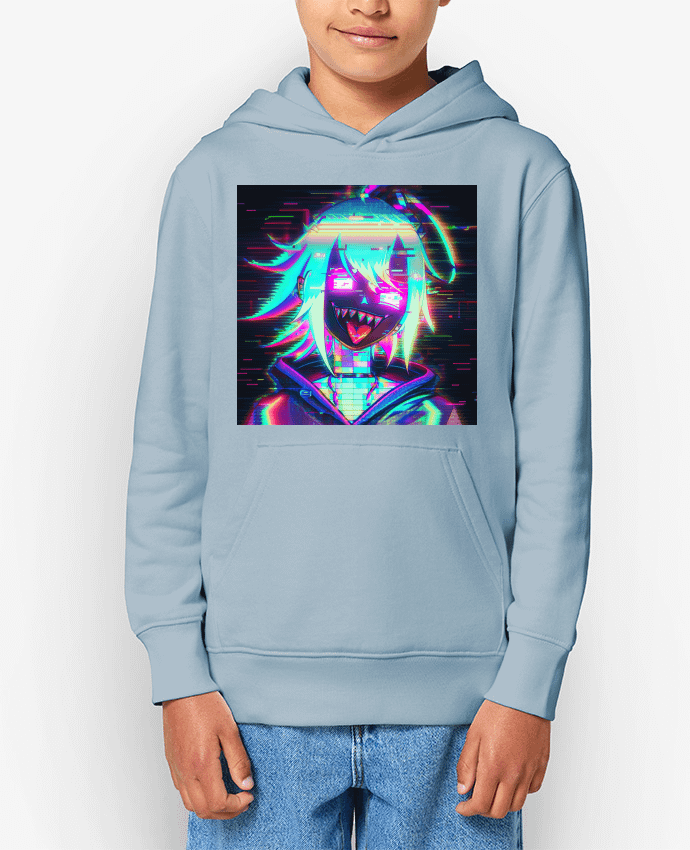 Sweat enfant Creepy Glitch Girl Par MagicDesign