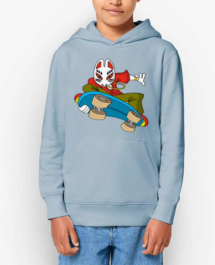 Sweat enfant Renard étrange en skateboard Par LAGUENY