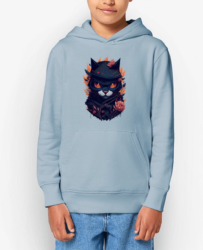Sweat enfant Ninja Chat : Design Unique et Amusant pour les Amoureux des Chats et Ninjas Par créatif
