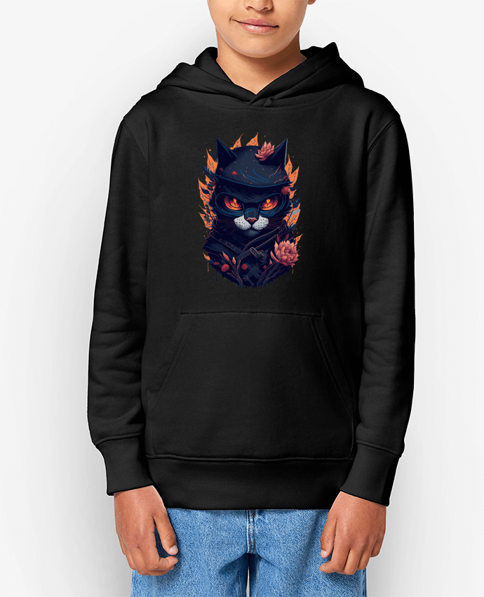 Sweat enfant Ninja Chat : Design Unique et Amusant pour les Amoureux des Chats et Ninjas Par créatif