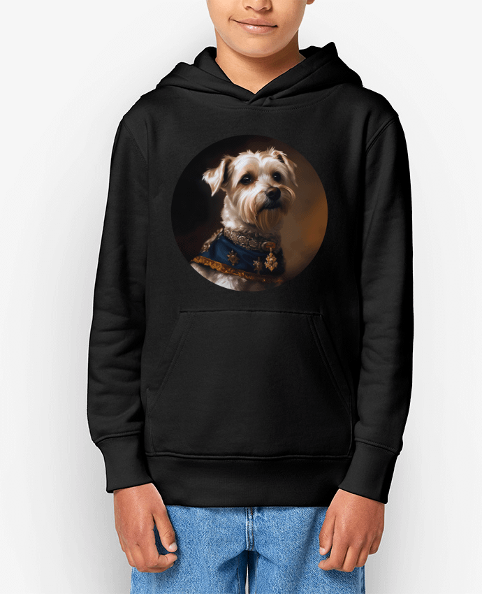 Sweat enfant chien médaillé Par EliseDesign