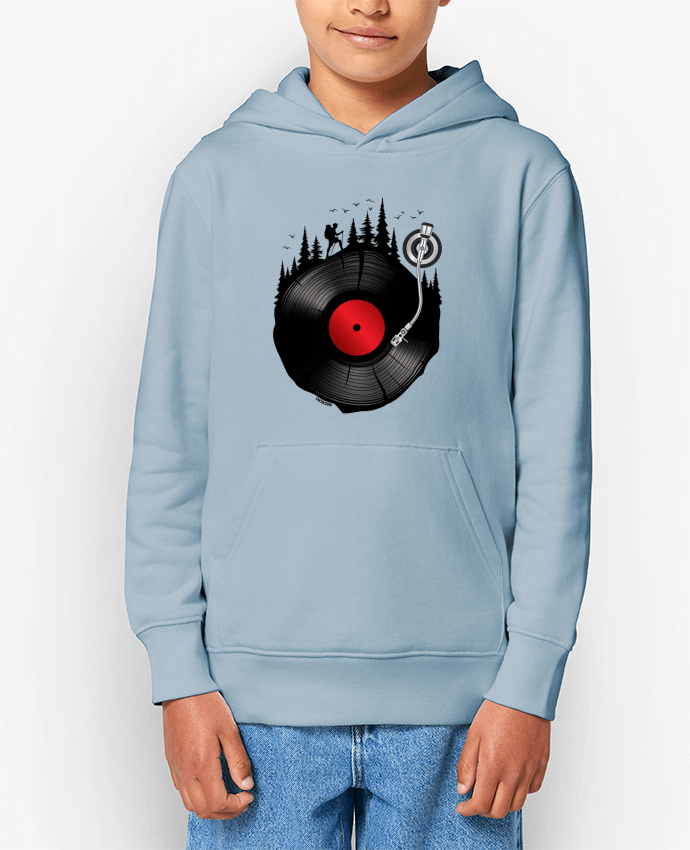 Sweat enfant Musique Forestière Vinyle Par LM2Kone