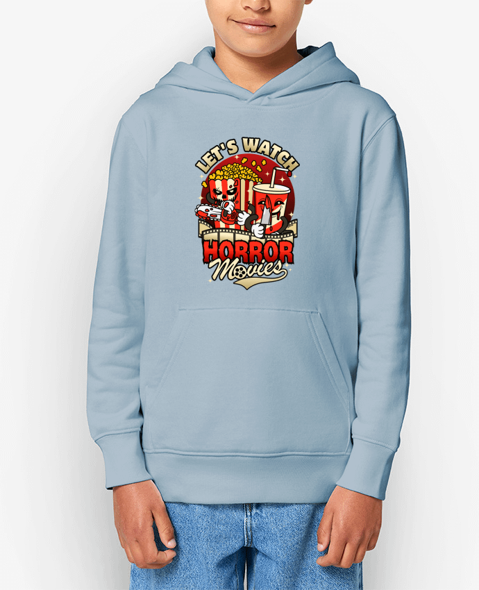 Sweat enfant Regardons des films d'horreur - Collations Par LM2Kone
