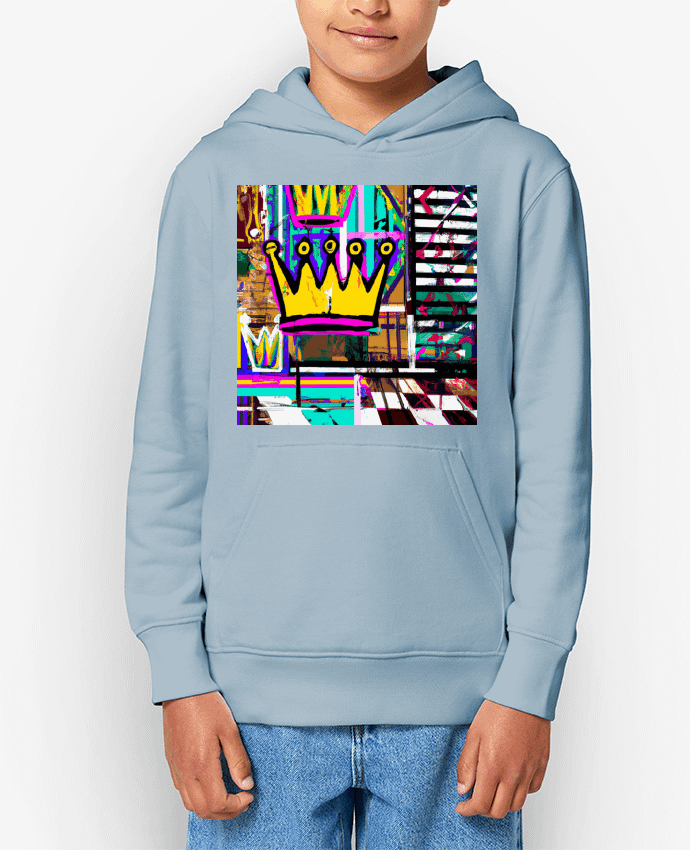 Sweat enfant Basquiat inspiration Par USO