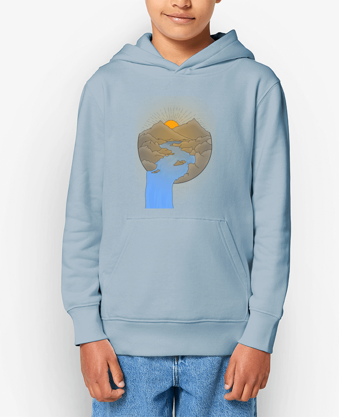 Sweat enfant Paysage Par Sazuka