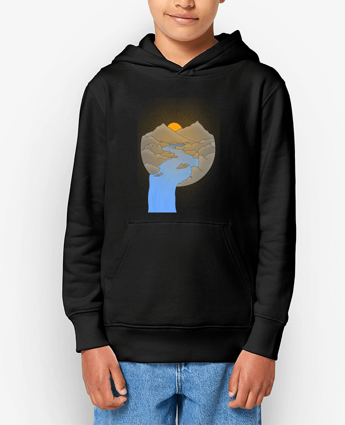 Sweat enfant Paysage Par Sazuka