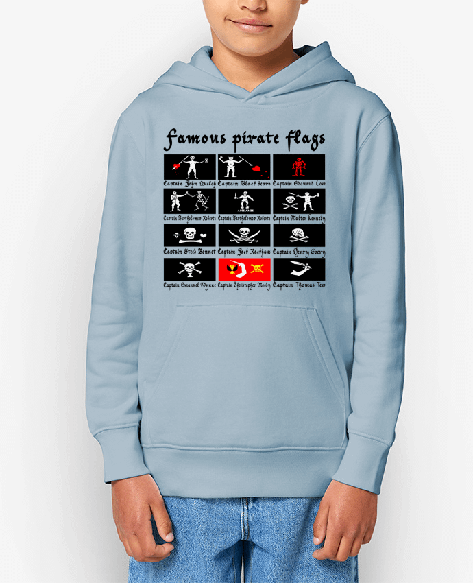 Sweat enfant Drapeaux pirates célèbres Par LAGUENY