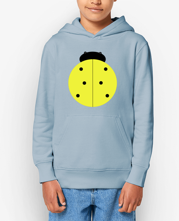 Sweat enfant Coccinelle jaune Par Les Caprices de Filles