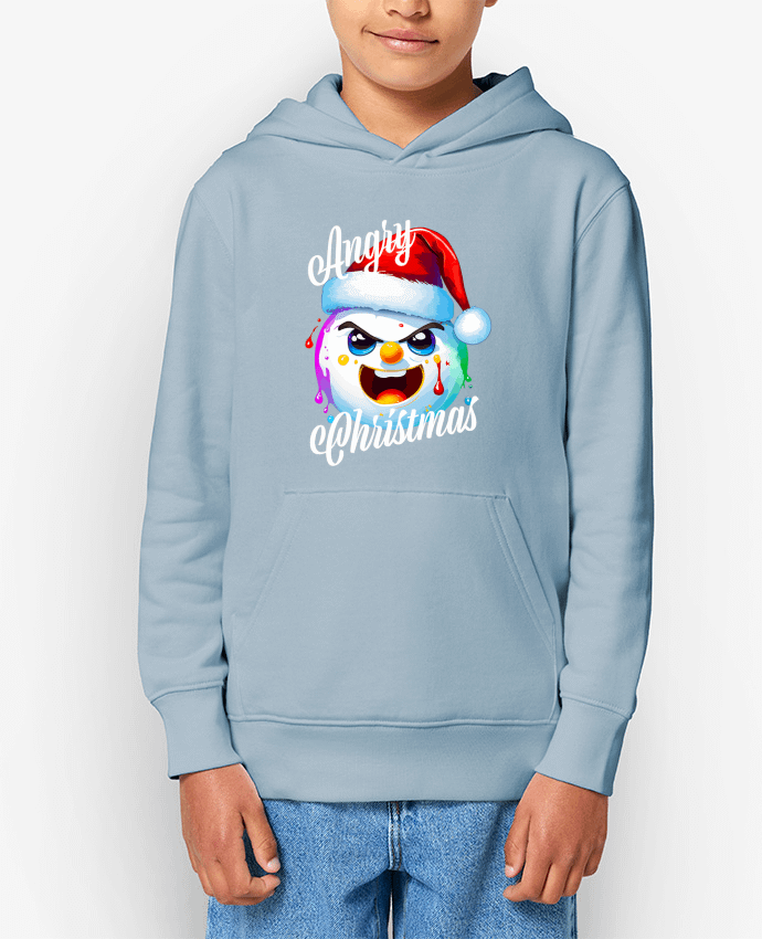 Sweat enfant Boule de Neige en colère. Angry Christmas Par Featheart
