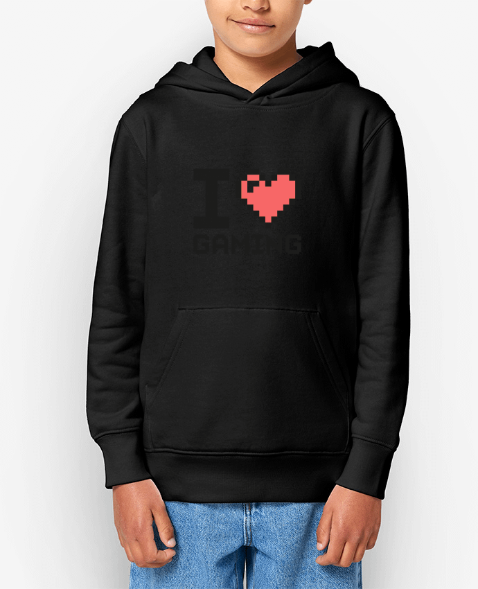 Sweat enfant I LOVE GAMING Par Mr moutön