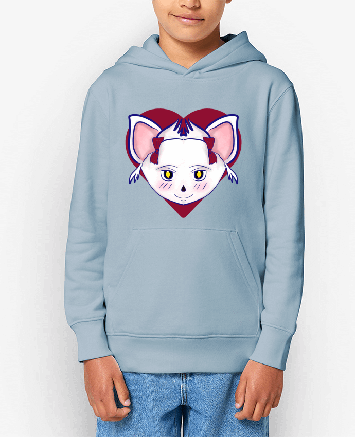 Sweat enfant Chat Kawai Par pouss'd'étoiles