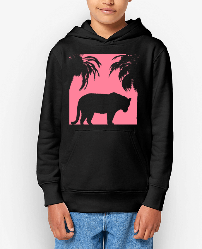 Sweat enfant Jungle rose Par Les Caprices de Filles