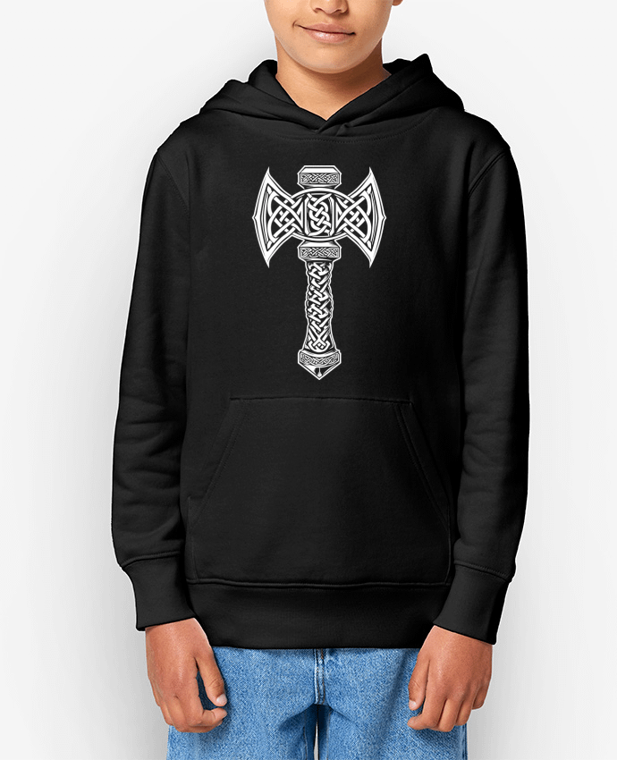 Sweat enfant Mjöllnir symbole viking Par KronoArt