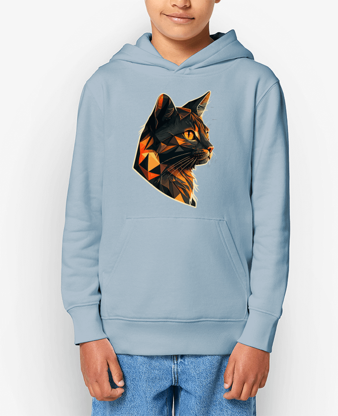 Sweat enfant Illustration de Chat stylisé Par KronoArt