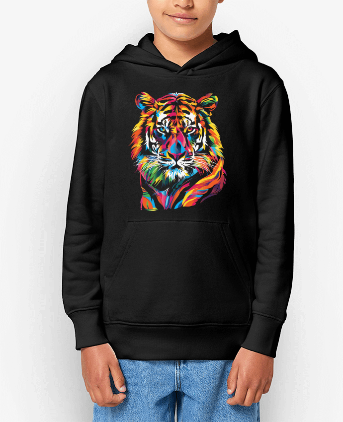 Sweat enfant Illustration de Tigre stylisé Par KronoArt