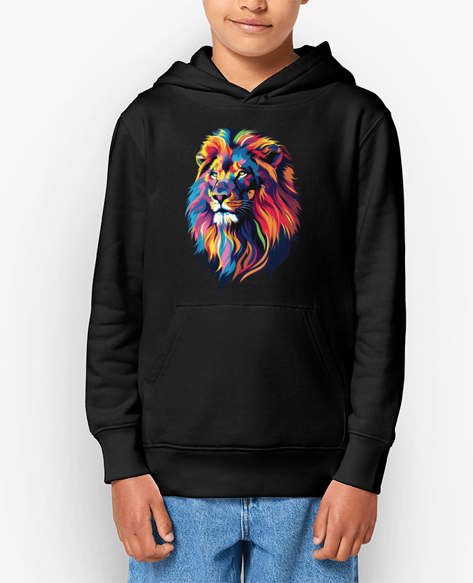 Sweat enfant Illustration de Lion stylisé Par KronoArt