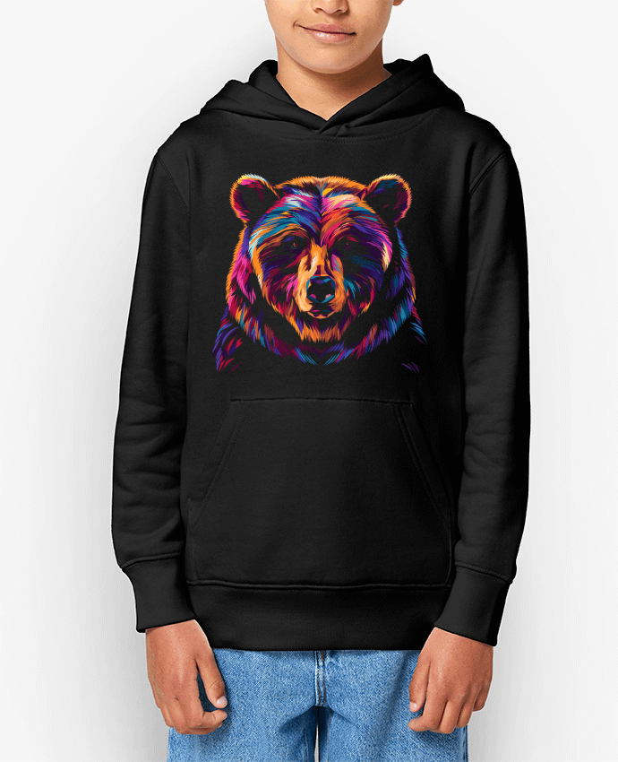 Sweat enfant Illustration d'Ours stylisé Par KronoArt