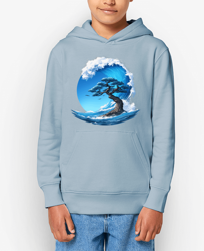 Sweat enfant Un arbre sous une vague Par KronoArt
