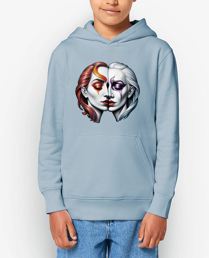 Sweat enfant Pareja con Amor Par 33designerarte