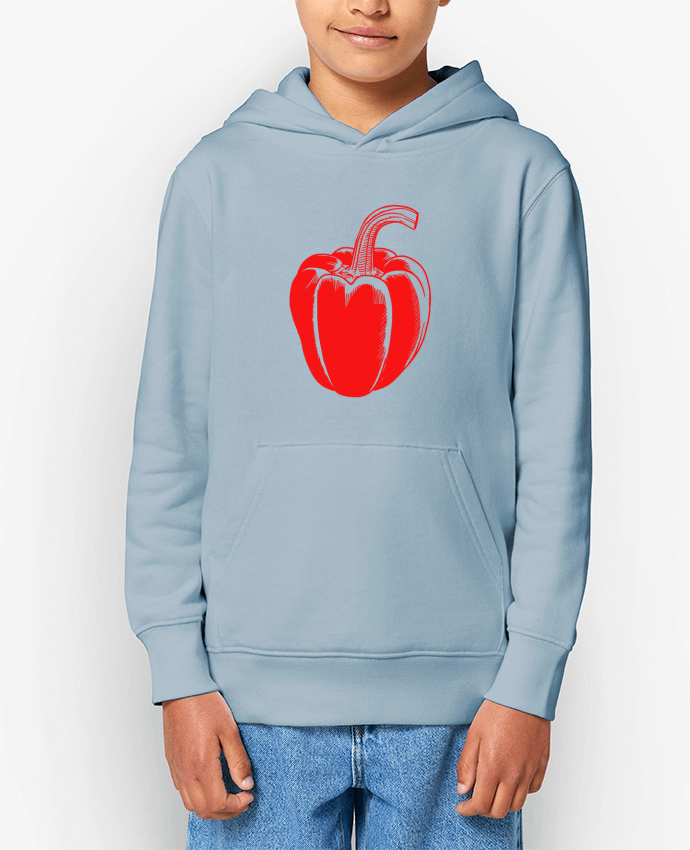 Sweat enfant Poivron Rouge Par TOMI AX