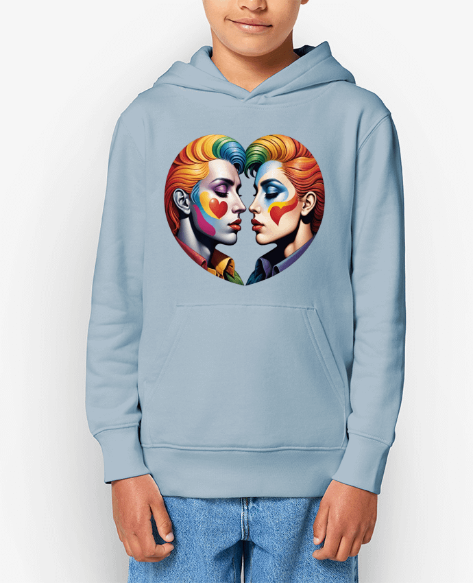 Sweat enfant UNITED HEARTS Par 33designerarte