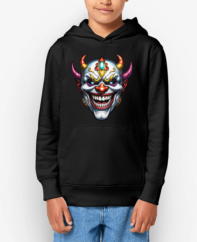 Sweat enfant MASQUE AVEC SOURIRE Par 33designerarte